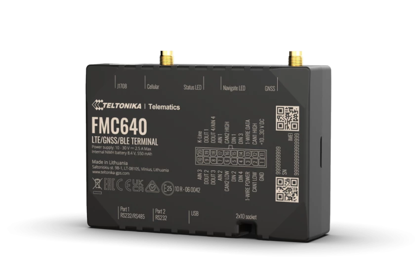 ردیاب خودرو تلتونیکا مدل FMC640
