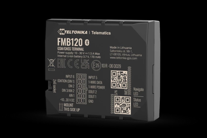 ردیاب خودرو تلتونیکا FMB120